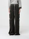 Rick Owens Black Temple Cargobelas Cargo Pants In Green