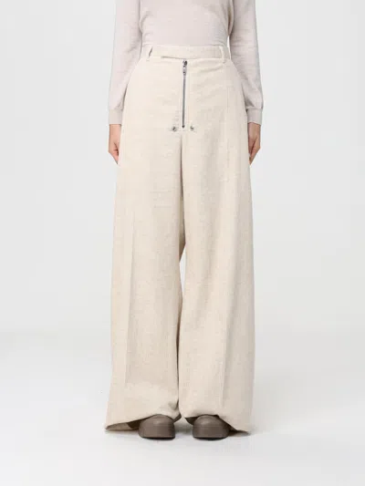 RICK OWENS PANTS RICK OWENS WOMAN COLOR NATURAL,H33480067