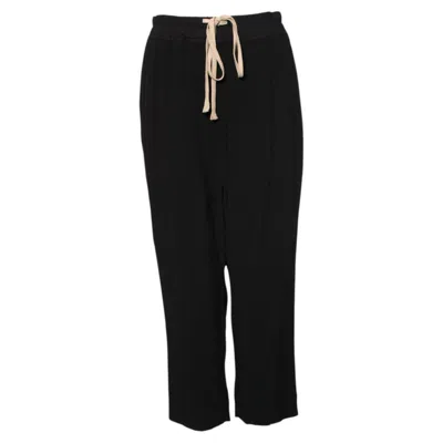 Pre-owned Rick Owens , Pants With Lowered Crotch In Size It38/xs. In Black