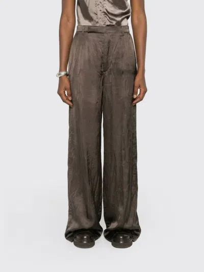 Rick Owens Pants Woman  In Brown