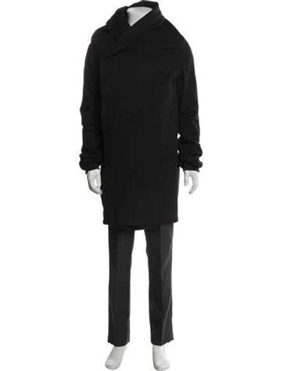 Pre-owned Rick Owens Parka In Black