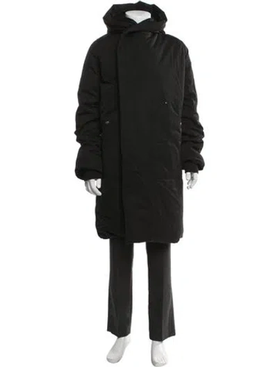 Pre-owned Rick Owens Parka In Black