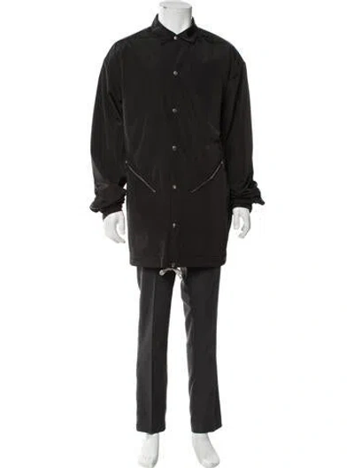 Pre-owned Rick Owens Parka In Gray