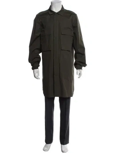 Pre-owned Rick Owens Parka In Green
