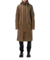 Rick Owens Mega Tailored Long Parka With Hood