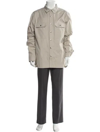 Pre-owned Rick Owens Parka In Neutral