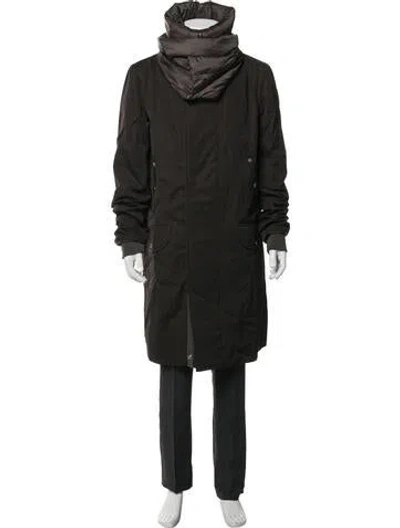 Pre-owned Rick Owens Parka W/ Tags In Green
