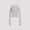 Rick Owens High-neck Extra Long-sleeves Jumper In Nude & Neutrals