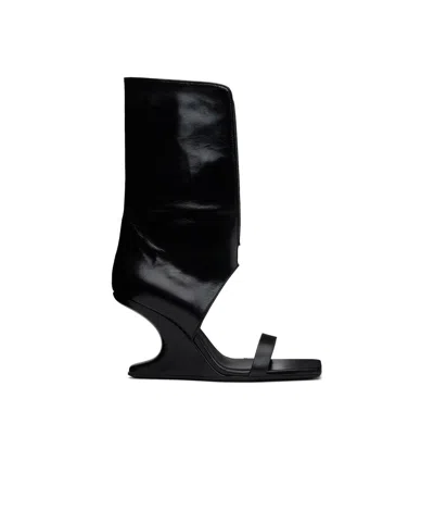 RICK OWENS RICK OWENS HOLLYWOOD CANTILEVER HIGH HEEL SANDALS