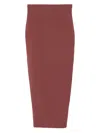 Rick Owens Pencil Midi Skirt