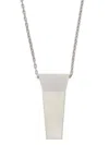 Rick Owens Pendant Necklace In Metallic