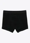 Rick Owens Modern Boxer Brief Seam Detail In Black