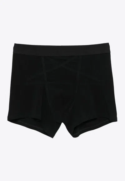 RICK OWENS PENTA ELASTIC BOXER SHORTS