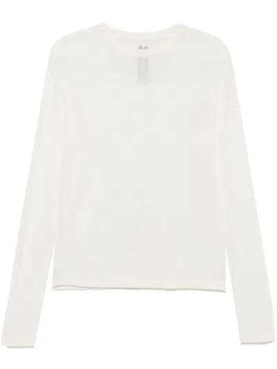 Rick Owens Penta Sweater In 白色