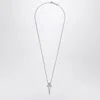 Rick Owens Silver Hollywood Pentagram Charm Necklace