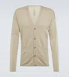 Rick Owens Cardigan Peter Aus Wolle Und Baumwolle In Pearl