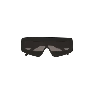 Pre-owned Rick Owens Phlegethon Gene Sunglasses 'black'
