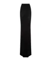 Rick Owens Pillar Long Skirt In Black