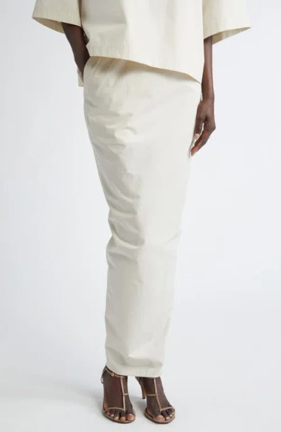 Rick Owens Pillar Maxi Skirt In Dinge
