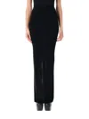 Rick Owens Pillar Maxi Skirt In Black
