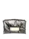 Rick Owens Pillow-effect Leather Shoulder Bag In Gray