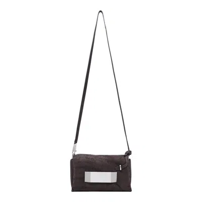 Rick Owens Pillow Griffin In Brown