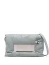 Rick Owens Pillow Griffin Clutch Bag In Blue