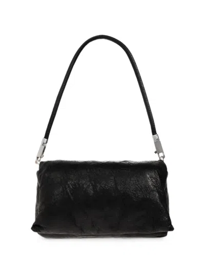 Rick Owens Pillow Griffin Shoulder Bag In Black