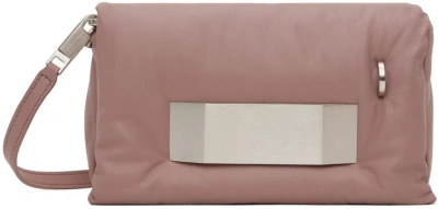 Rick Owens Pink Pillow Griffin Bag In Gold