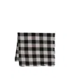 Rick Owens Plaid Scarf In Black