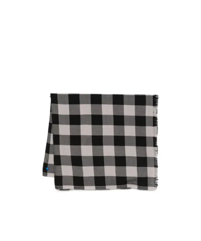 RICK OWENS PLAID SCARF