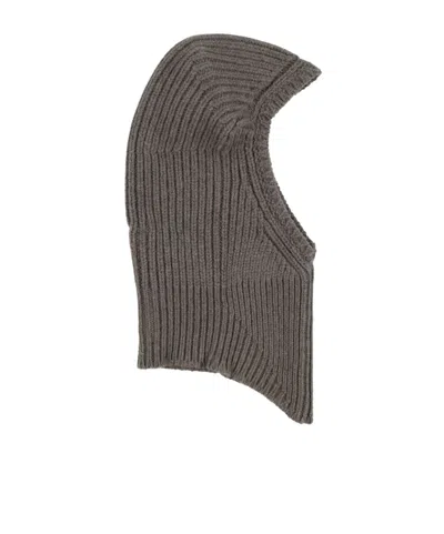 Rick Owens Plain Colour Hat In Gray