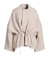 Rick Owens Plain Colour Jackets In White