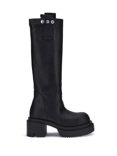 RICK OWENS PLATFORM BOOTS
