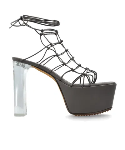 RICK OWENS RICK OWENS HOLLYWOOD RUNWAY WEB PLATFORM SANDALS