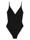 Rick Owens Backless One-piece Swimsuit In 黑色