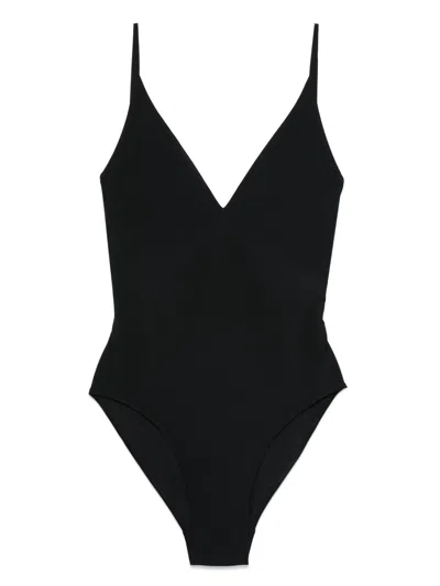 RICK OWENS PLUNGING V-NECK SWIMSUIT