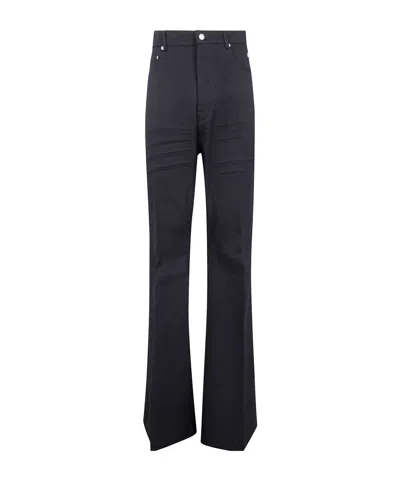 RICK OWENS RICK OWENS PLEAT DETAILED WOVEN TROUSERS