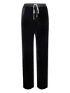 Rick Owens Pocket Drawstring Trousers In Black