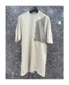 Rick Owens Pocket Level T-shirt In White