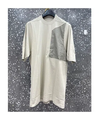 Rick Owens Pocket Level T-shirt In White