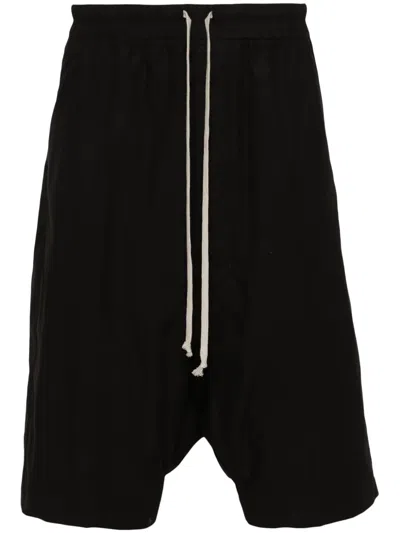 RICK OWENS PODS COTTON SHORTS