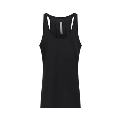 Rick Owens Pony Tank Top Scoop Neckline Sleeveless In Black