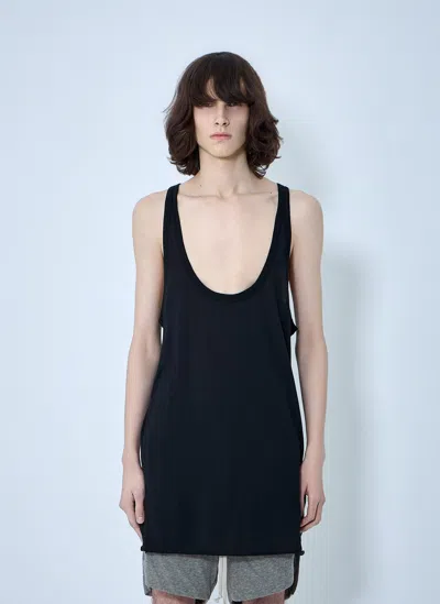 Rick Owens Pony Tank Top In Blue