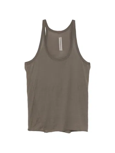 Rick Owens Pony Tank Top In Gray