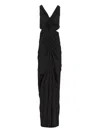 Rick Owens Poppy Dress In Black