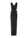 Rick Owens Poppy Long Dress In Black