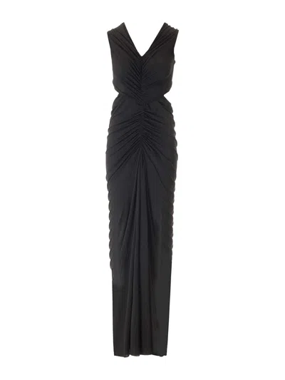 RICK OWENS POPPY LONG DRESS