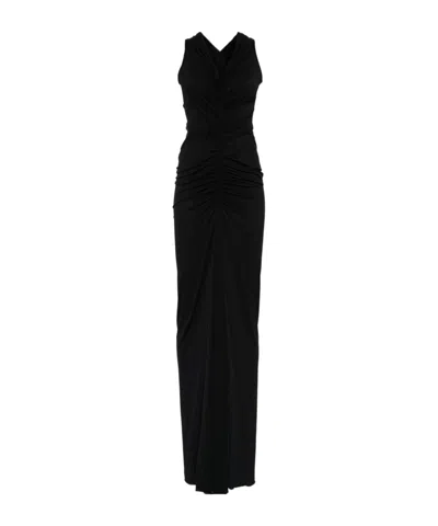 Rick Owens Poppy Maxi Dress In Black