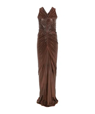 RICK OWENS POPPY MAXI DRESS
